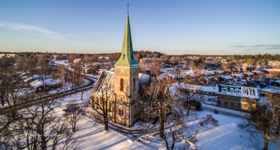 Gustavsbergs kyrka 2016 jaanuar
