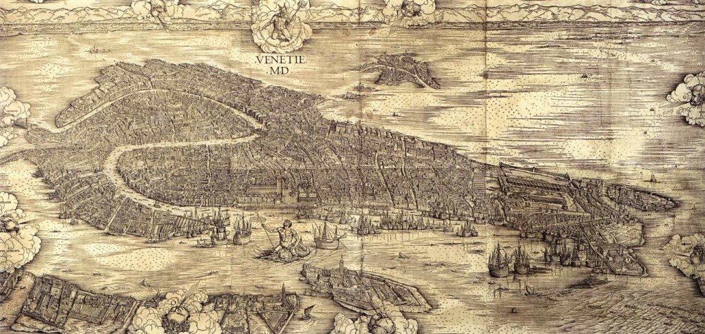 Jacopo de' Barbari - Plan of Venice